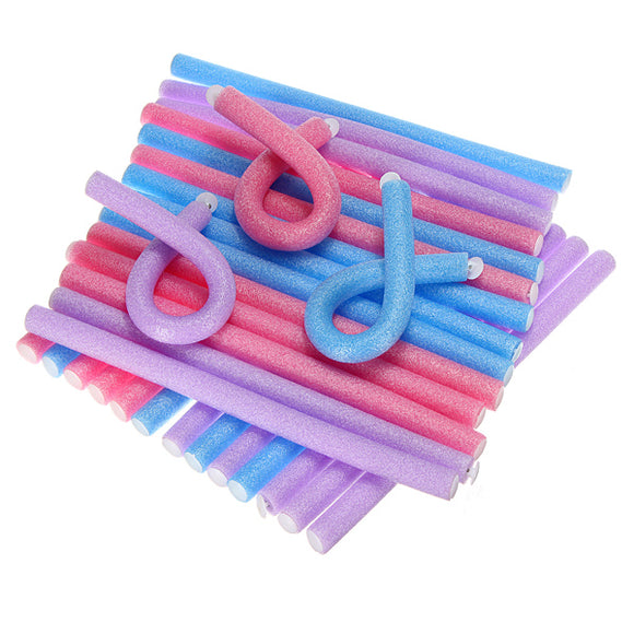 12mm Bendy Twist Benders Hairdressing Foam Hair Rollers Curlers