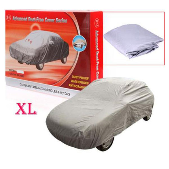 4.9M XL Universal Anti Rain Dust Snow UV Outdoor Full Car Auto Cover