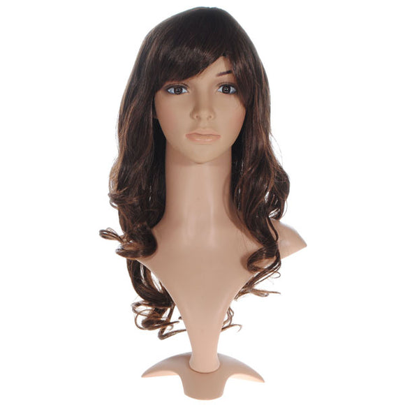 Sexy Lady Synthetic Fiber Long Curly Hair Wigs