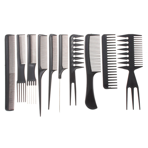 Professional Salon Hair Styling Hairdressing Plastic Combs
