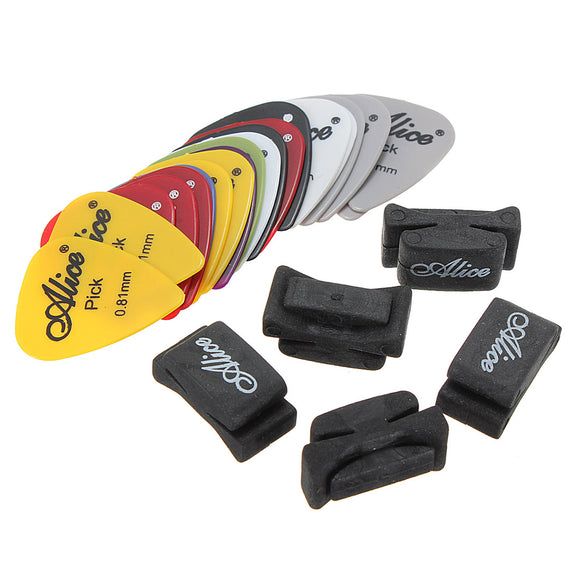 New Guitar HeadStock Rubber Pick Holder With 2pcs Guitar Picks