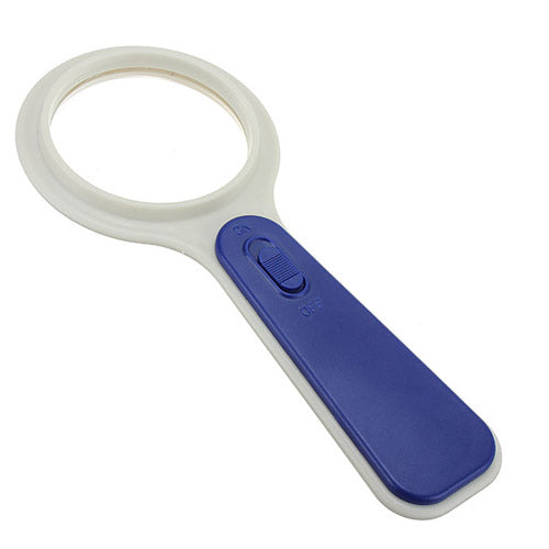 Magnifying Glass With 5 X Magnification and Bright LED Light Magnifier