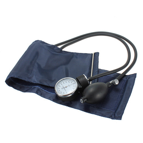 Aneroid Adult Blood Pressure Monitor Meter Sphygmomanometer Set