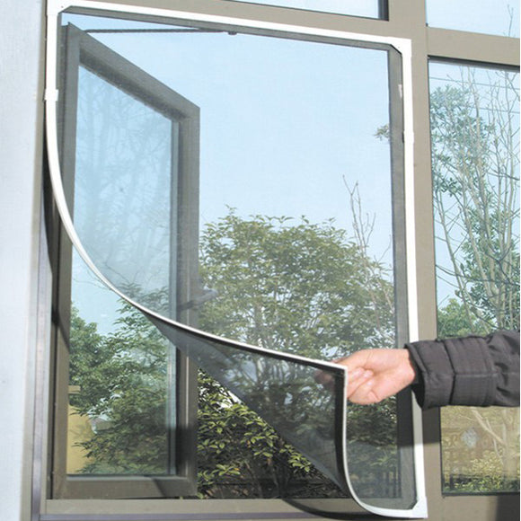 Honana WX-318 White Insect Mosquito Door Window Mesh Screen Sticky Nylon Tape Net Window Film