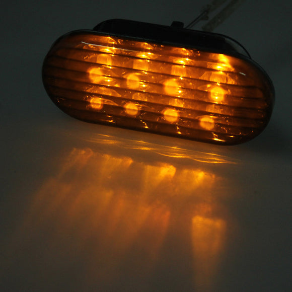 LED Side Marker Turn Light Strobe Lights for VW Jetta Passat