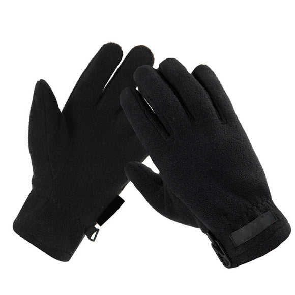 Motorcycle Full Finger Gloves Outdoor Sport Fleece Winter Riding 7 Colors