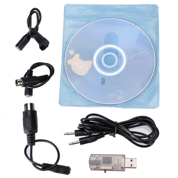 14 IN 1 RC USB Simulator For Aerofly Phoenix XTR G5 Esky WFLY Radio Transmitter Spare Part