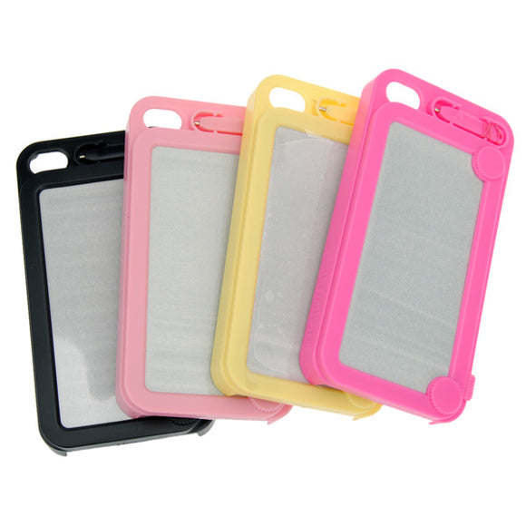 Etch Sketch Magic Drawing Case With Drawing Pen For iPhone 4S 4