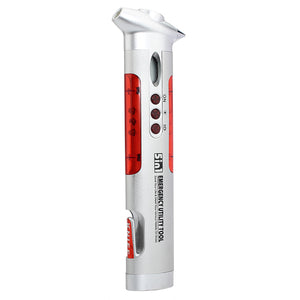 5 In 1 Digital Auto Emergency Belt Cutter Tire Pressure Gauge