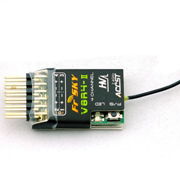 FrSky V8R4-II 2.4Ghz 4CH Receiver for RC Multi Rotor FPV Racing Drone