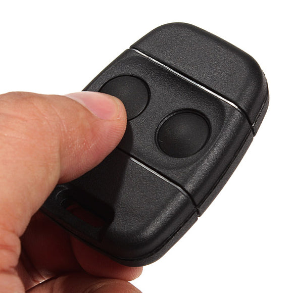 2 Buttons Black Remote Key Shell Case for Land Rover Discovery