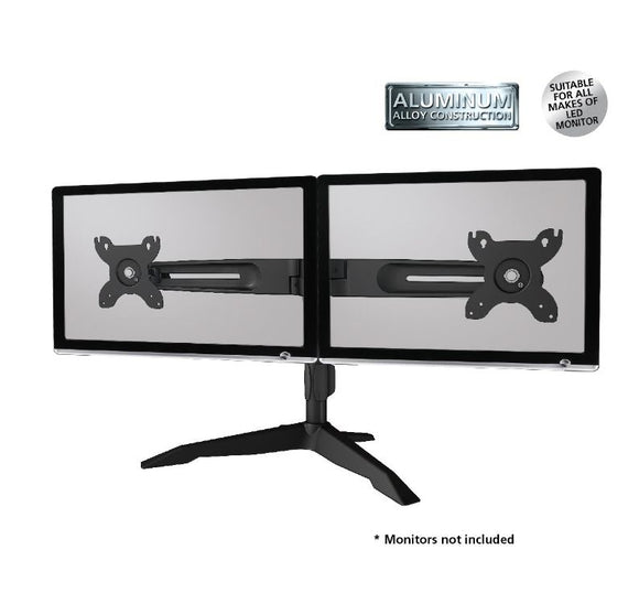 Aavara DS200 dual flip mount 2x lcd stand ( support extra DS440 dual flip mount extended pole as 4x LCD stand )