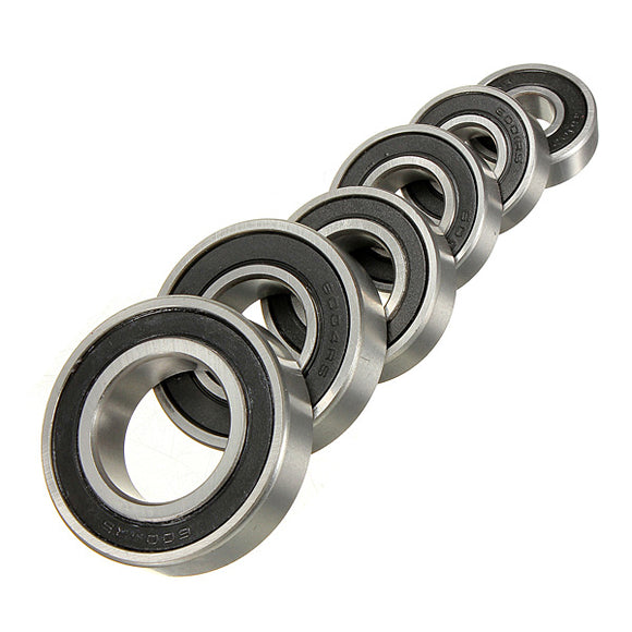 Deep Groove Ball Bearings 6000-6005/2RS High Speed Bearing Steel