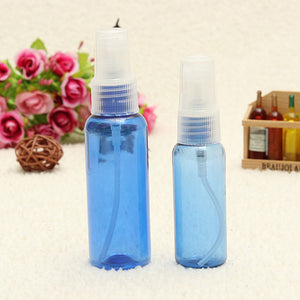 30/50ML Transparent Plastic Water Spray Bottle Atomizer Container