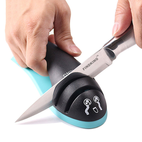 FINDKING Fish Shape Kitchen Knife Sharpener Household Knife Sharpen Stone Sharpening Tool