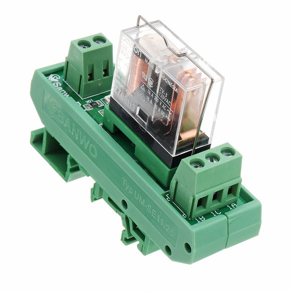 TKG2R-101 1 Channel Relay Module PLC Amplification Board Controller With Indicator Light DC 24V
