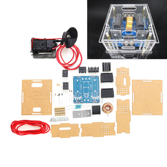 ZVS Tesla Coil Power Supply Boost High Voltage Generator Driver Board Induction Heating Module DIY Production Kit