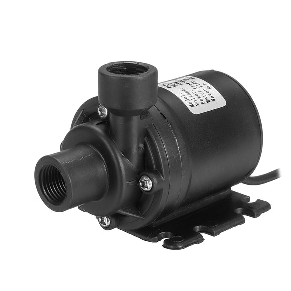 ZYW680 Mini DC 24V Water Pump Ultra Quiet 5.5m Lift Brushless Motor Submersible Pump 1/2 Threaded Port