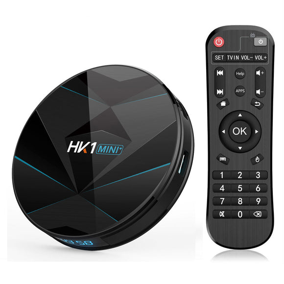 HK1 Mini Plus RK3318 2GB DDR3 RAM 16GB ROM 2.4G WIFI bluetooth 4.0 Android 9.0 H.265 VP9 TV Box