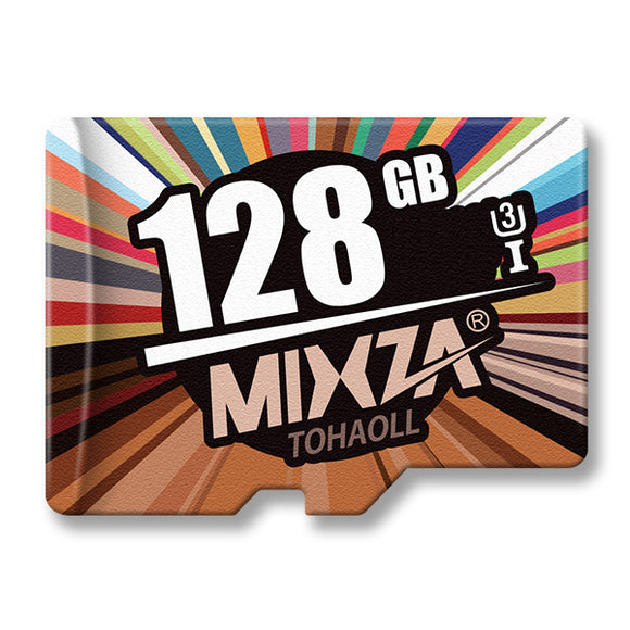 Mixza U3 128GB The Colorful Series High-speed Memory Card