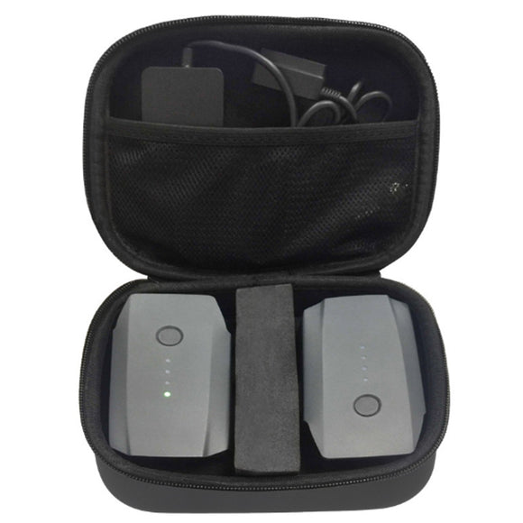 Battery Storage Bag Hard Shell Anti Shock Protector Travel Case For DJI Mavic Pro Double Batteries