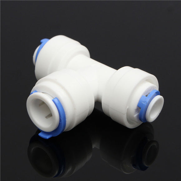 3-way Tee Tube Quick Connect Push Fit Reverse Osmosis Pipe