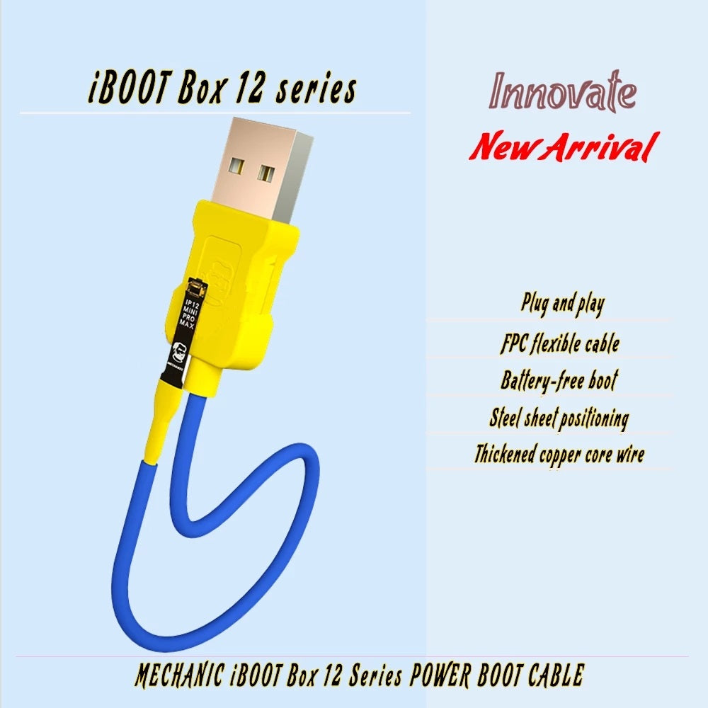 MECHANIC iBOOT Box 12 Series Power Boot Cable Plug and Play FPC Flexib ...