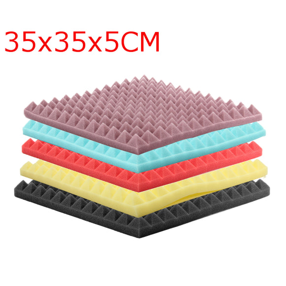 35x35x5cm Acoustic Soundproofing Sound-Absorbing Noise Foam Tiles