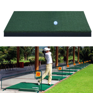 Nylon Golf Practice Mat Hitting Grass Driving Holder Outdoor Indoor Training Backyard