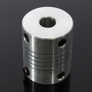 6.35x8mm CNC Motor Jaw Shaft Coupler 6.35 To 8mm Flexible Coupling#04