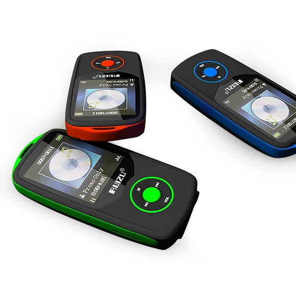 RUIZU X-06 4GB 1.8 Inch Color Screen MP3 With Bluetooth FM Recording