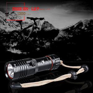 U King ZQ-WXK8 XM-L2 1200LM 18650 LED Diving Flashlight 80m