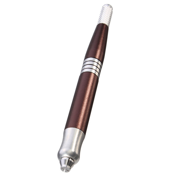 Dark Coffee Eyebrow Tattoo Accessories Pen Excellent Stability Less Vibration