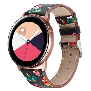 Bakeey 42mm Leather Smart Watch Band Soft Watch Strap for Samsung Galaxy Watch Active