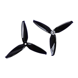 2 Pairs Gemfan Flash 5552 5.5x5.2 PC 3-blade Propeller 5mm Mounting Hole for RC FPV Racing Drone