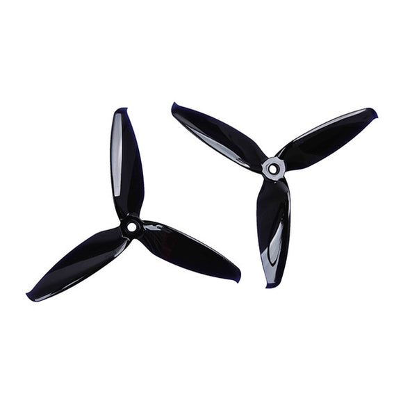 2 Pairs Gemfan Flash 5552 5.5x5.2 PC 3-blade Propeller 5mm Mounting Hole for RC FPV Racing Drone