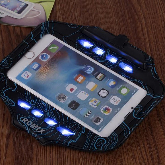 ROMIX RH19 LED Touch Screen  Arm Bag Case Cover Armband For iPhone 7 6 6S 4.7 Inch