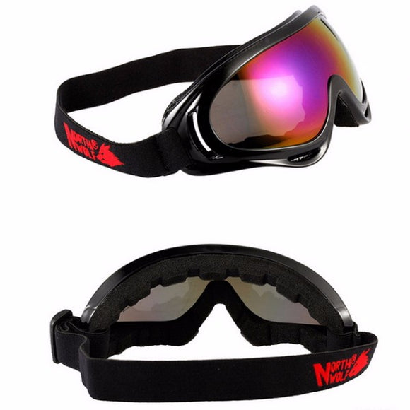 North Wolf Goggles Multi-colors Windproof Motorcycle Racing Ski