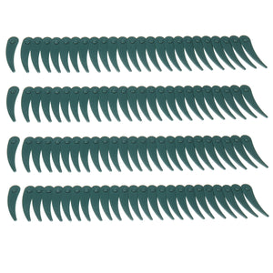 100pcs Plastic Blade Durablade Grass Trimmer Lawnmower Blades For Bosch ART 23/26-18