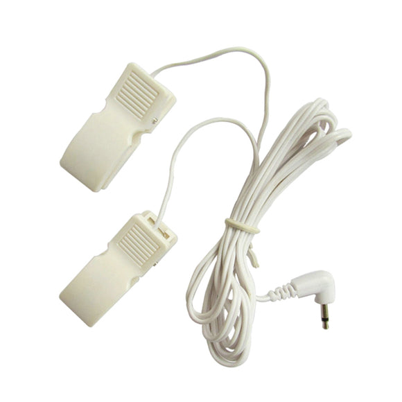 1Pcs 2.5mm Plug Tens Ear Clip Stimulator Electrode Lead Wire Ear Clamp for Tens Unit Massage Machine Cable Replacement