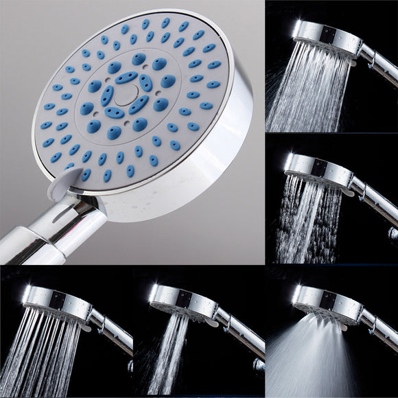 Handheld 5 Modes Adjustable Shower Head and Shower Holder Hose SPA Pressurize Filtered Bathroom Show