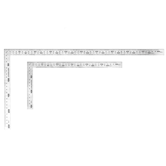 MYTEC 300mm/600mm 90 Degree Stainless Steel Square Ruler