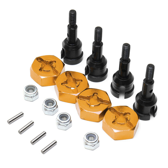 16pcs On-road Racing Wheels Conversion Set For RC 1/18 Wltoys A959 A969 A979