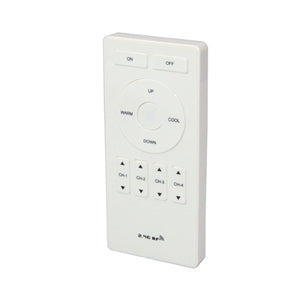 Mi Light 2.4G 4 Zone Warm White Cool White Dual Color Wireless RF Remote Control for LED Lamp