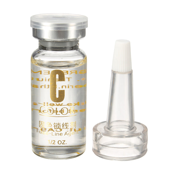 Fixed Agent for Lip Microblading Permanent Eyebrow Tattoo Pigment Makeup Ink Color Lock 15ml