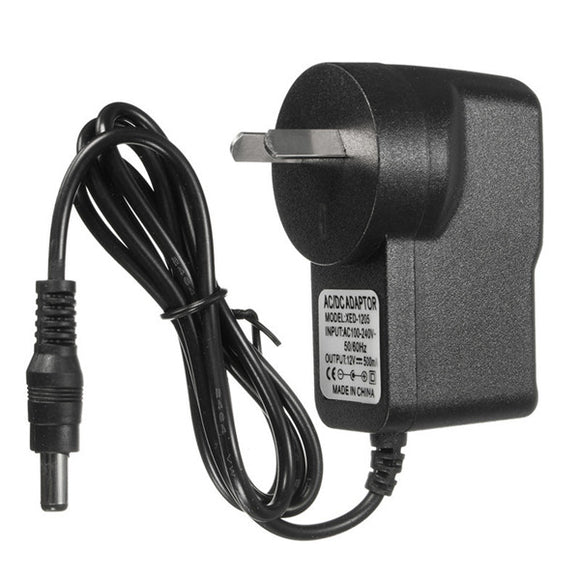 DC 12V AU Charger Mains Plug Travel Power Connections