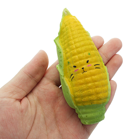 Squishy Random Emoji Face Corn 10cm Soft Slow Rising Collection Gift Decor Toy