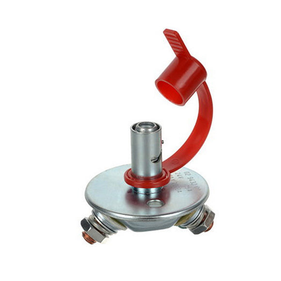 Battery Isolator Cut Off Power Kill Switch 200A 12/24V Key W/Waterproof Cover for Car Auto Boat