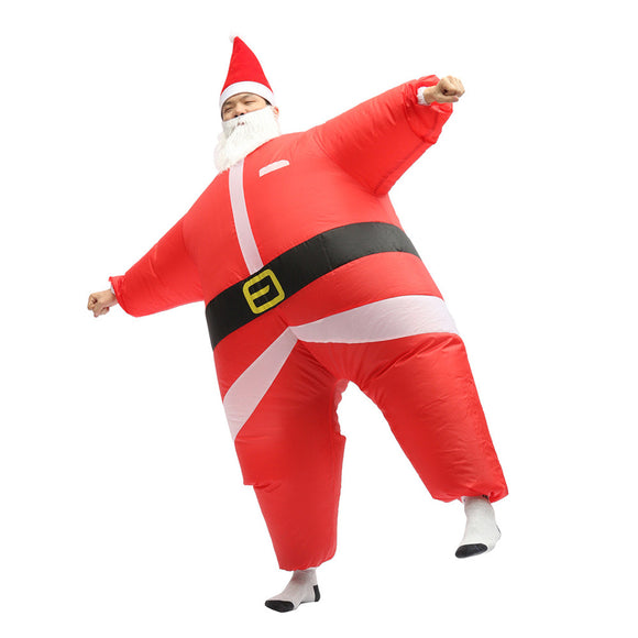 AirSuits Inflatable Toys Santa Claus Father Christmas Dress Costume Air Blimp Suit
