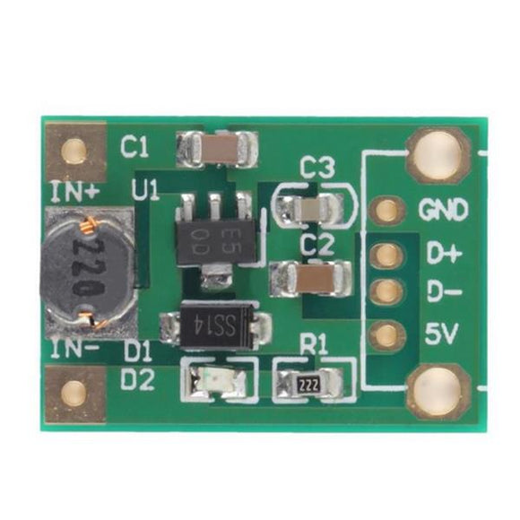 10Pcs DC-DC 1V-5V To 5V 500mA Boost Converter Step Up Power Module